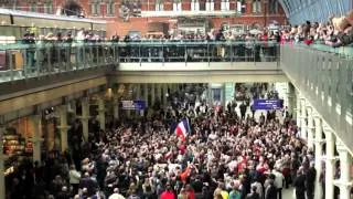 Les Misérables -- St. Pancras Flashmob