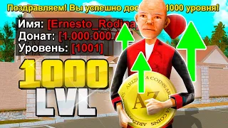 КУПИЛ 1000 УРОВЕНЬ АККАУНТА за 1.000.000 ДОНАТА в GTA SA (RODINA RP)