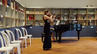 Chiara-Marie Gaebelein (Viol.) - Henri Vieuxtemps, Souvenir d' Amerique op. 17