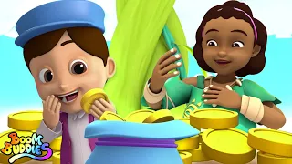 Jack And The Beanstalk, Pretend and Play, Cartoon Story for Kids