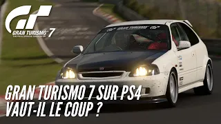 Gran Turismo 7 sur PS4 vaut-il le coup ?