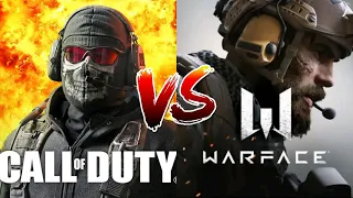 Call Of Duty Mobile Vs Warface Global Operations | Gameplay FHD | CODM | Warface