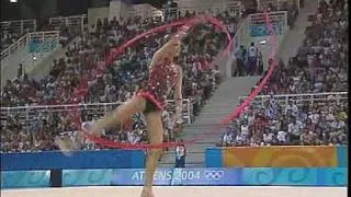 Olympic Games Athens 2004 - Irina Tchachina RUS Ribbon qualification