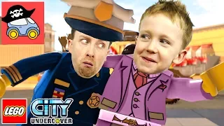 🚓 Lego City Undercover #17 ПАРКУР ПО КРЫШАМ в Лего Сити Прохождение игры Жестянка Для детей