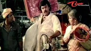 Chiru Gives Punishment To Brahmanandam - Funny Scene