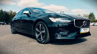 Volvo S90 - Merginos prie vairo