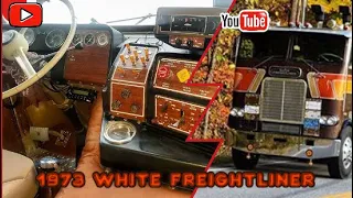 Kyle Cousinos 1973 White FreightLiner Cabover!