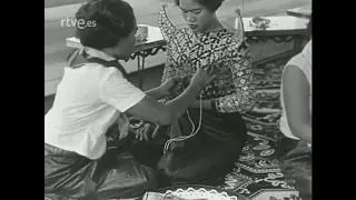 Spanish Television Archives  The Royal Ballet of Cambodia in March 1961