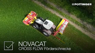 PÖTTINGER - NOVACAT CROSS FLOW Förderschnecke