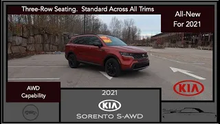 2021 Kia Sorento S AWD | Full In Depth Review | Test Drive | Walk Around Video