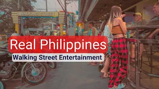 Would you visit Walking Street in Angeles City Philippines? 4k60p DJI Pocket 3 Virtual Travel Tour