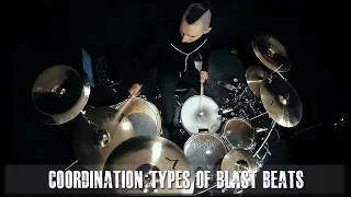 JamesPayneDrums.com - 12 TYPE OF BLAST BEATS drum lesson  Preview