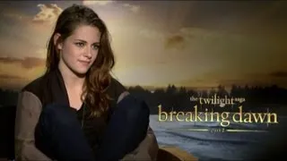 Kristen Stewart - The Twilight Saga: Breaking Dawn - Part 2 Interview with Tribute