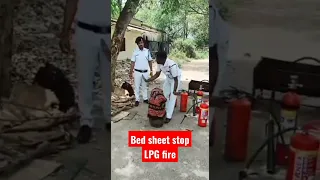 LPG Cylinder Fire