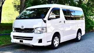 2012 Toyota Hiace 10-seater (UK Import) Japan Auction Purchase Review