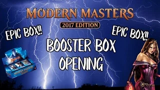 EPIC!! Modern Masters 2017 Booster Box Opening!! | Magic the Gathering