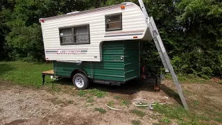 Building a Travel Trailer From a Truck Camper pt1