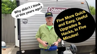 5 More quick RV upgrades (May 2024) Coleman 17B