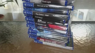 Моя коллекция эксклюзивных игр на Sony Playstation 4 - Эксклюзивы PS4, PS4 Pro.