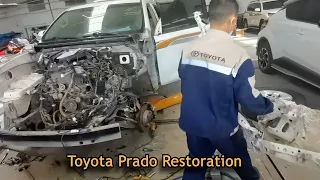 Toyota Prado Front Side Collision Repair: A Story of Flawless Restoration