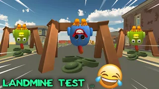 Landmine Test On Chicken Gun Monsters!