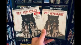 Pet Sematary 4K  BLU RAY REVIEW + Unboxing