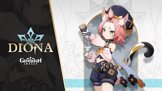 Genshin Impact - Character Demo - Diona: Wine Industry Slayer (Chinese/English)