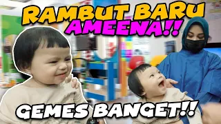 AMEENA POTONG RAMBUT!! MENUJU HARI ULANG TAHUN!