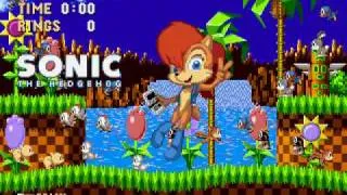 Sally In Sonic 1 (Sonic 1 Hack) Gameplay Part 7 (Final Zone + Credits)