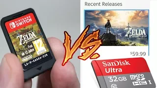 Physical vs. Digital Games on Nintendo Switch