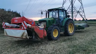 FermVlog#60 Kalkstroh Matratze mischen kleiner Einblick in die alte hofstelle/ weide mähen