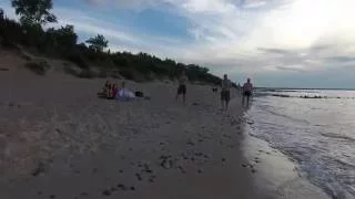 Балтийское море (Baltic Sea) пляж Сокольники Калининград DJI 4
