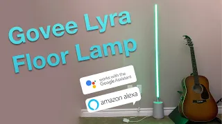 Smart Standing Lamp Alexa & Google Compatible for Smart Living Room  - Govee Lyra Floor Lamp Review