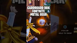 Find the cardboard boxes in Fortnite Metal Gear COLLAB 📦#fortniteupdate #fortnitechapter5 #shorts