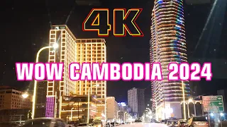 [4K] Top 10 Skyscrapers, Skyline, High-rise Building 2024 || Cambodia Sihanoukville City 2024