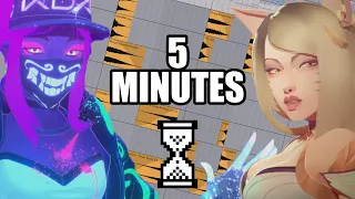 How K/DA "POP/STARS" was made in 5 minutes