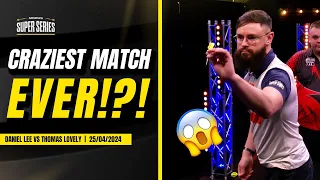 The *CRAZIEST* Match In Darts History!?!😱 | Daniel Lee vs Thomas Lovely