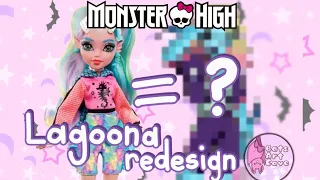 Monster High Lagoona Redesign! // Speedpaint + Commentary