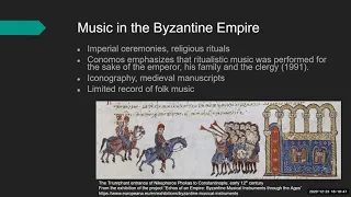 Cenk Güray&Nevin Şahin, Understanding Byzantine Music, 23.12.2020, BAA