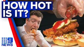 New contender for the title of Australia's hottest burger | 9 News Australia