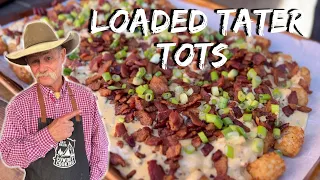 Loaded Cheesy Tater Tots and Trick for the Crispiest Tater Tots!
