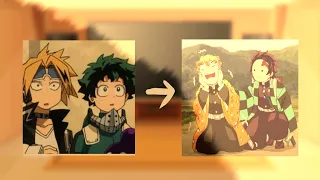 Izuku and denki as tanjiro and Zenitsu ( not canon ) {ĆhãēĆhãē} SPOILER !