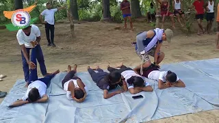 GIRLS STREACHING EXERCISE BY SB PHYSICAL #army #streaching #physical #police #youtubeshorts