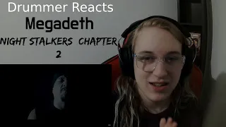 Drummer Reacts - Megadeth - Night Stalkers: Chapter ll ft. Ice-T