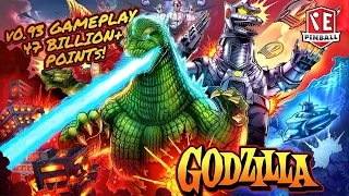 Stern Godzilla v0.93 Gameplay - 47+ Billion Point Game