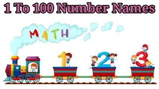 # 1 To 100 Number Names for kids and एक से सौ तक का स्पेलिंग for kids English Hindi।।