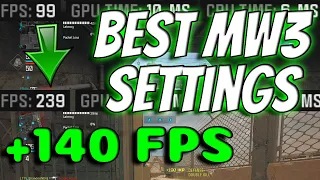 BEST Modern Warfare 3 PC Graphics Settings Guide! (Optimize Max FPS & Visibility)