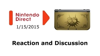 Nintendo Direct (1/14/2015) Reaction and Discussion