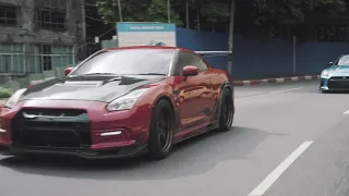 GTR Squad In Ygn [ 4K ] #eos #motorsport_network  #yangonation #boostheadz #workwheelsmm