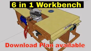 6 in 1 WORKBENCH ( MASTER PLANS )